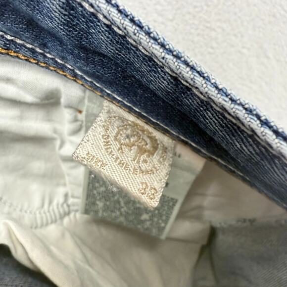 Diesel Jeans Mens 33x30 FIt 34x30 Regular Straight Whisker Larkee Button Fly y2k - Picture 10 of 12